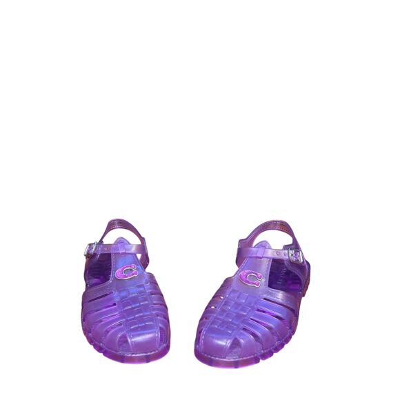 Coach Jelly sandals in excellent condtion size 10 - Picture 1 of 6
